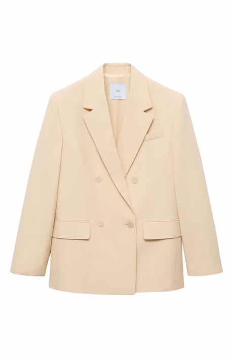MANGO Suki Double Breasted Blazer