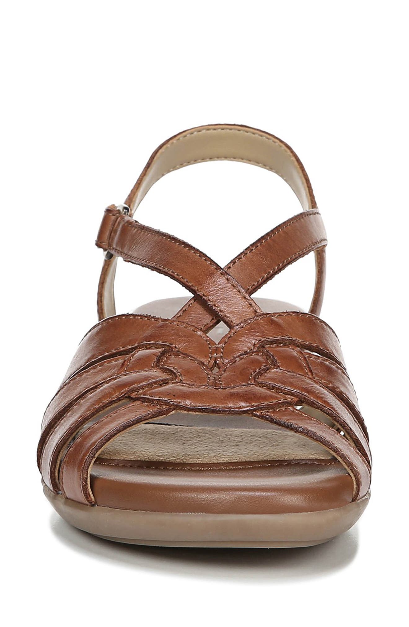 Neka Sandal, Alternate, color, SADDLE TAN LEATHER
