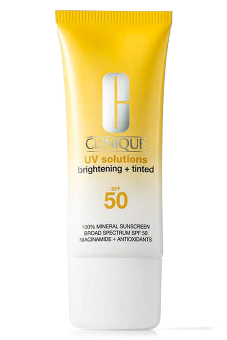 UV Solutions Brightening Tinted Mineral Sunscreen SPF 50, Main, color, MEDIUM