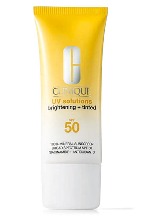 UV Solutions Brightening Tinted Mineral Sunscreen SPF 50