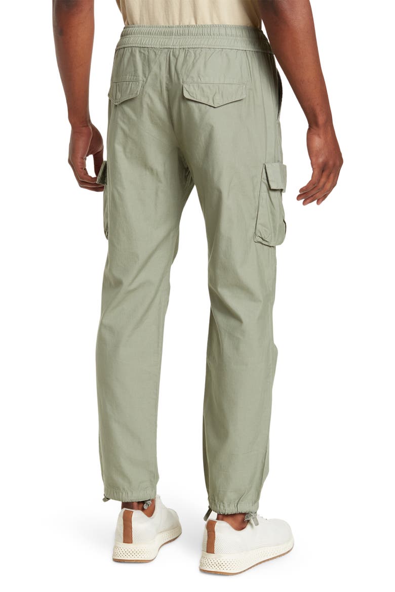 Back Sateen Cargo Pants, Alternate, color, SAGE