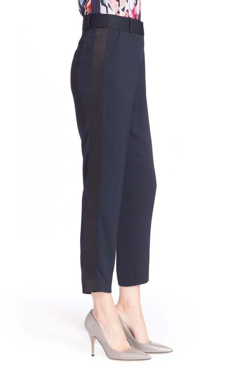 Kate Spade New York 'rosalia' tuxedo stripe pants, Alternate, color, 