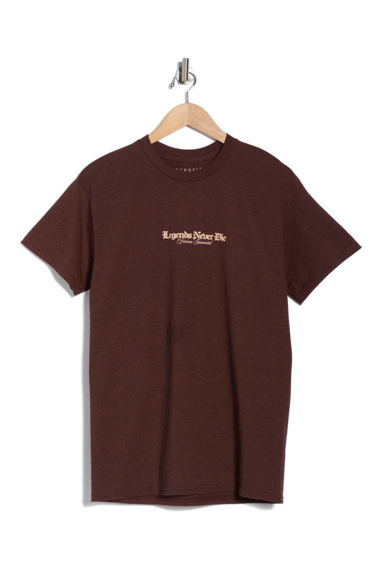 Renaissance Graphic T-Shirt, Alternate, color, RUSSET