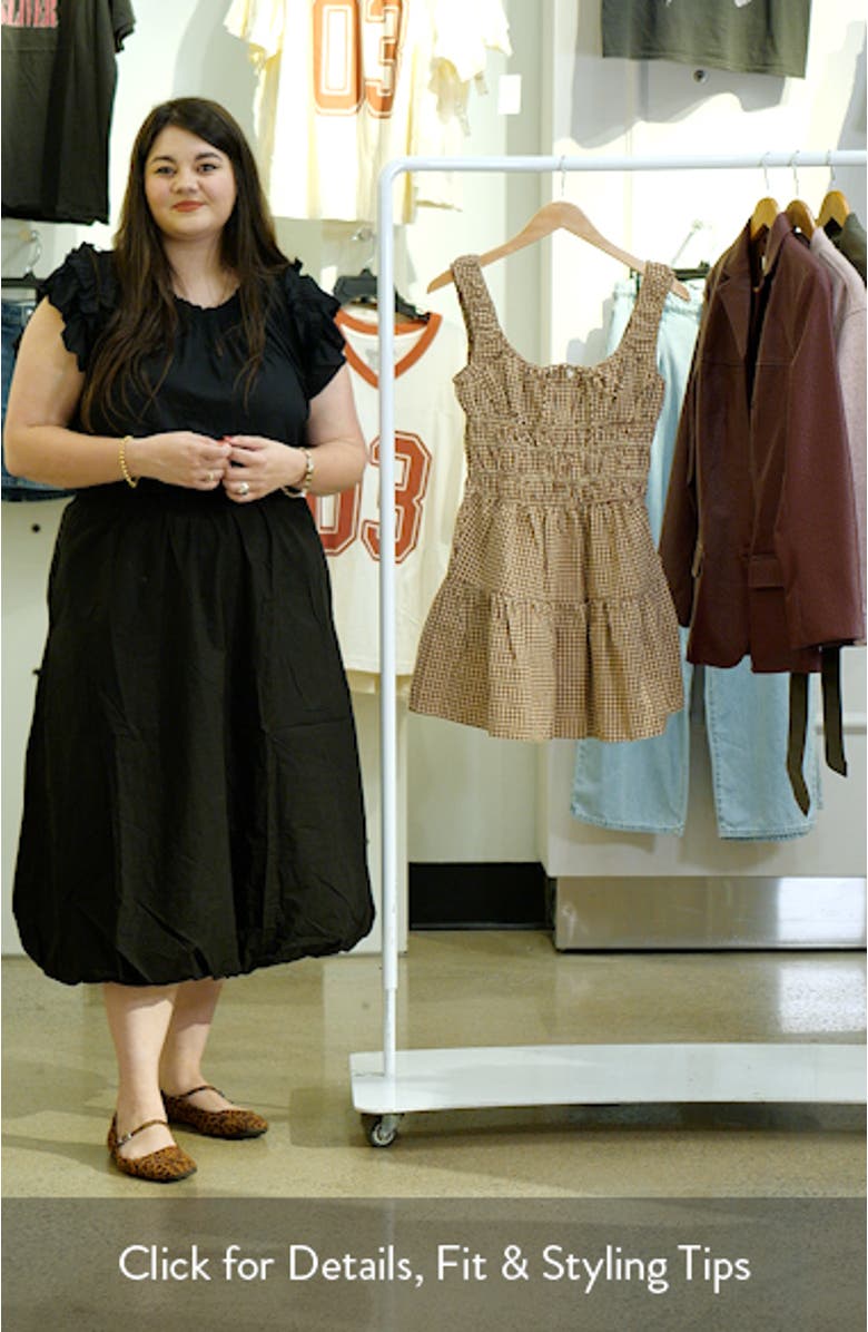 Salt Cotton Mini Sundress, sales video thumbnail