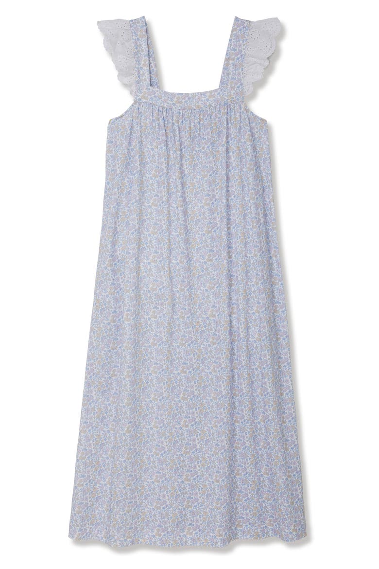 Clara Fleur Blanche Nightgown, Alternate, color, WHITE