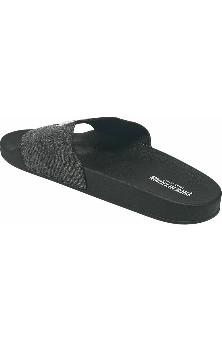 True Religion Men's ASAP Logo Slide, Alternate, color,