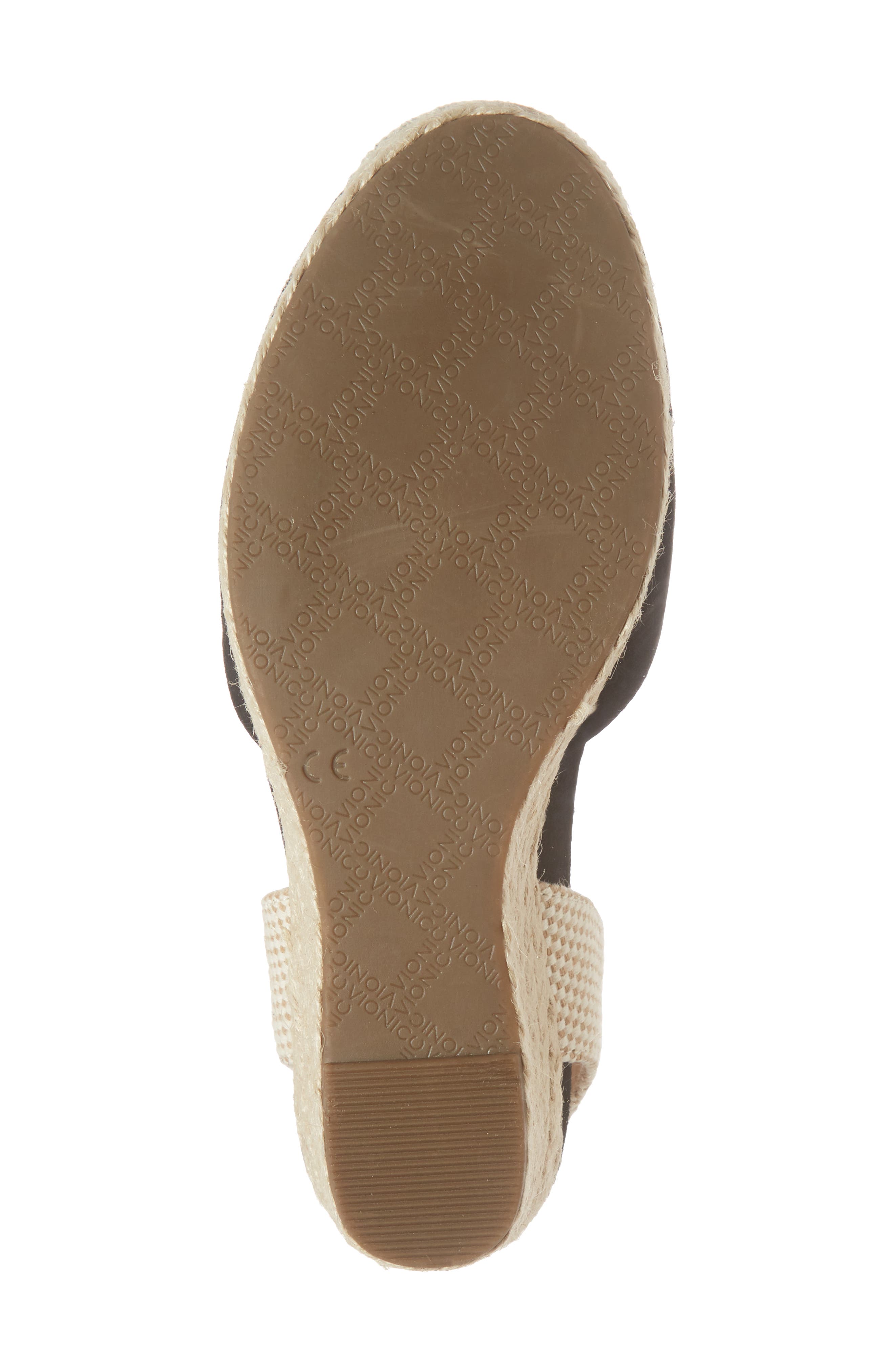 VIONIC WITH ORTHAHEEL Vionic Maris Orthaheel<sup>®</sup> Espadrille Wedge Sandal, Alternate, color, 