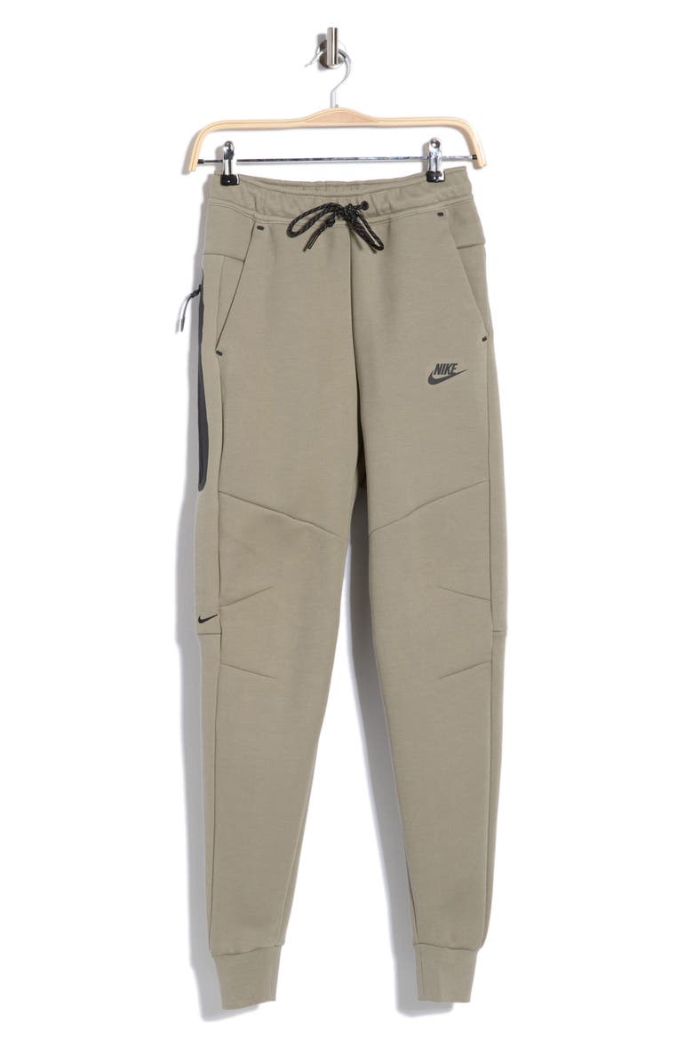 Tech Fleece Joggers, Main, color, LIGHT ARMY/BLACK