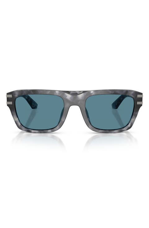 54mm Rectangular Sunglasses