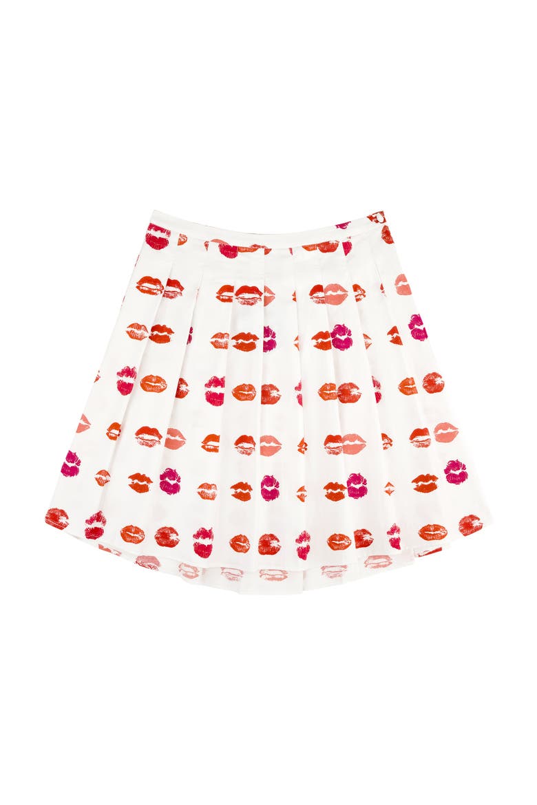 Lipstick Stains Skirt, Main, color, Lipstick Stains