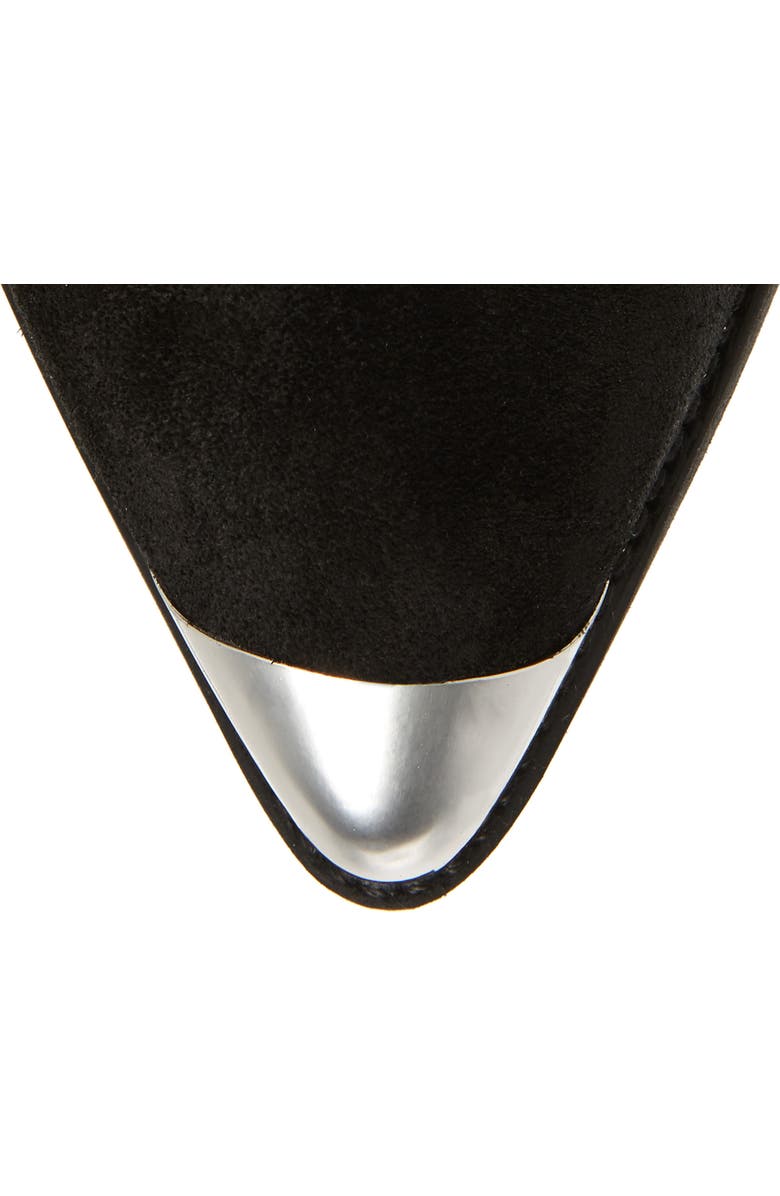 Topshop Bass Chain Over the Knee Boot, Alternate, color,