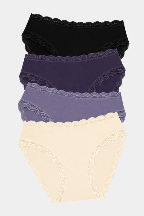 Mid Rise Knicker Four Pack