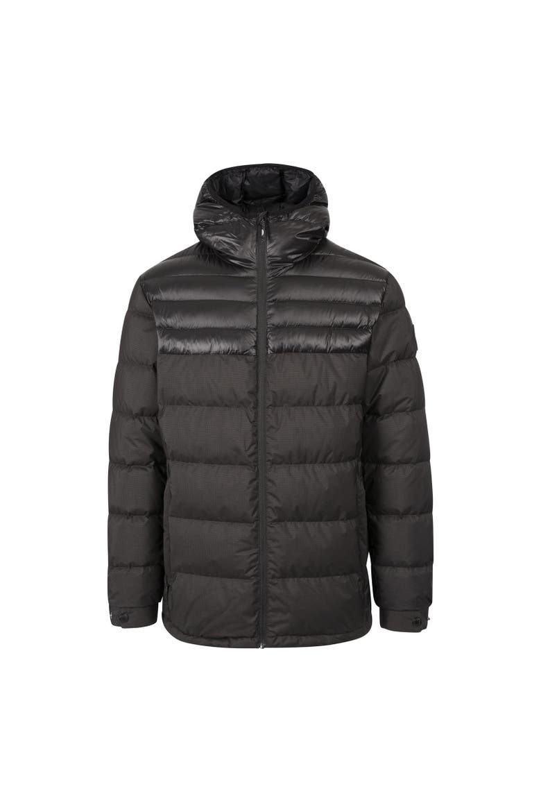 Tacker Packaway Down Jacket, Main, color, Black