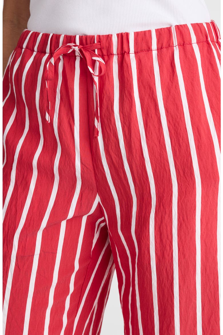 Stripe Pull-On Pants, Alternate, color, VARSITY RED