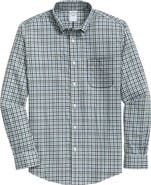 Brooks Brothers Regular Fit Twill Non-Iron Stretch Button-Down Shirt