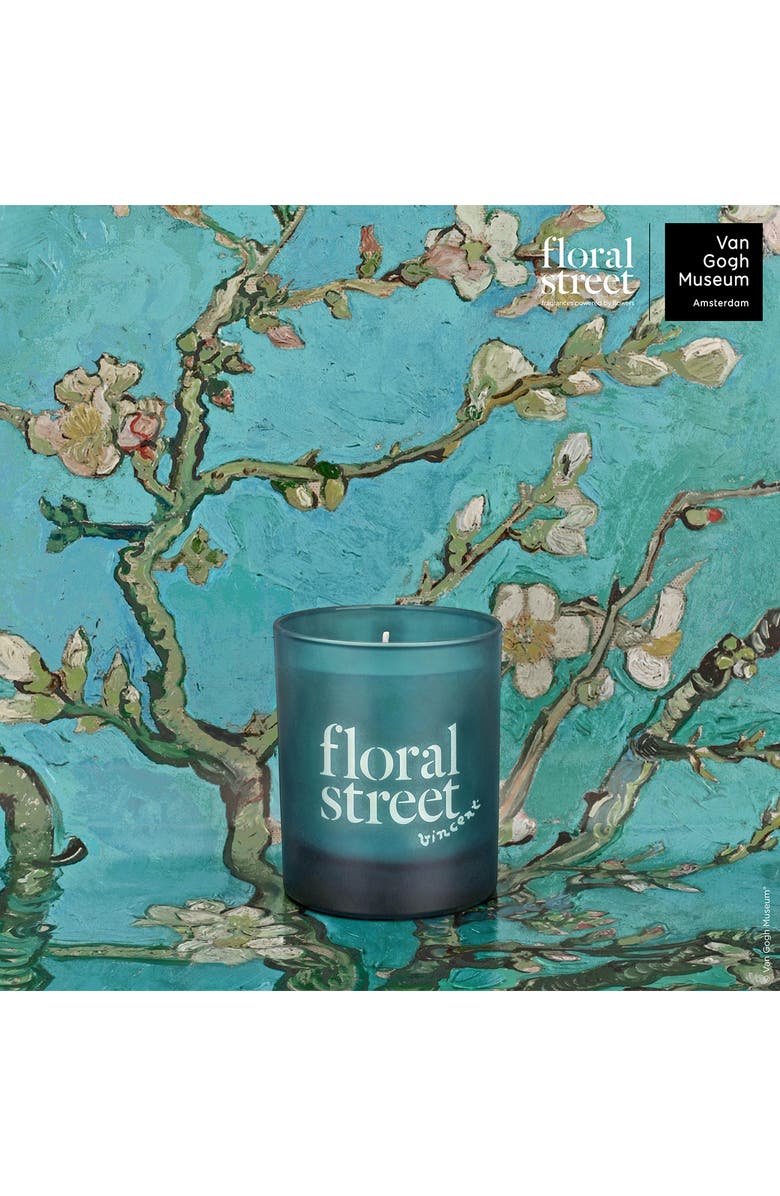 Floral Street x Vincent van Gogh Museum Sweet Almond Blossom Candle, Alternate, color, 