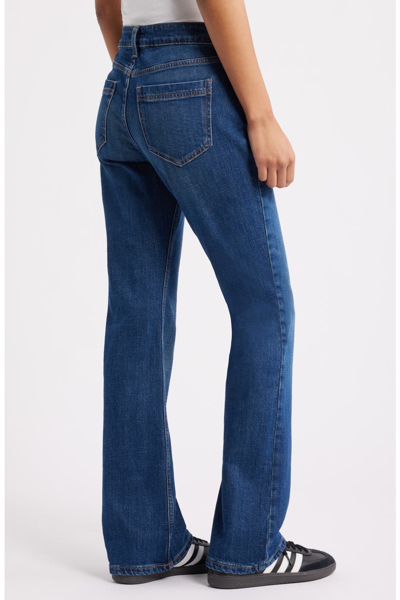 Low Rise Bootcut Jeans, Alternate, color, PACIFIC