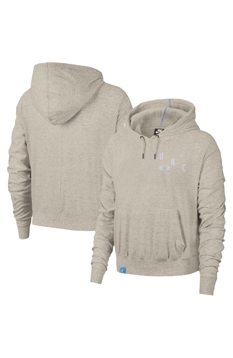 Nike Women's Nike Cream North Carolina Tar Heels Vintage Pullover Hoodie, Main, color, 