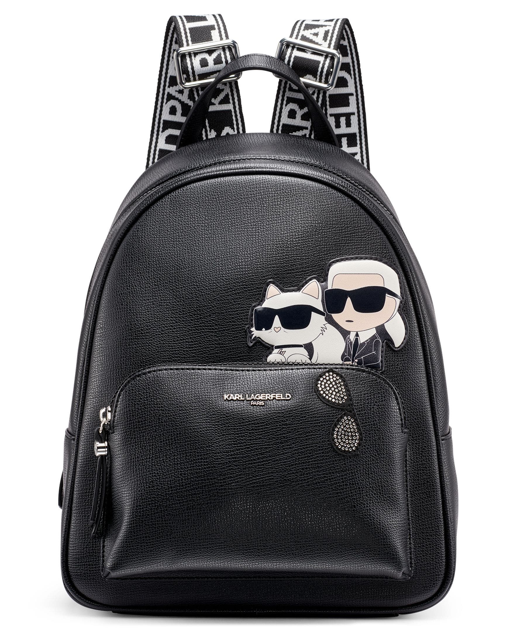 Karl Lagerfeld Paris Khloe Backpack In Black