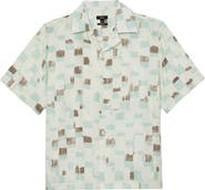 Reiss Vespucci Linen Camp Shirt