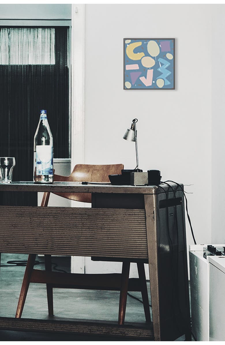 PTM IMAGES Bold Abstract Small XLIV Floater Framed Canvas, Main, color, 