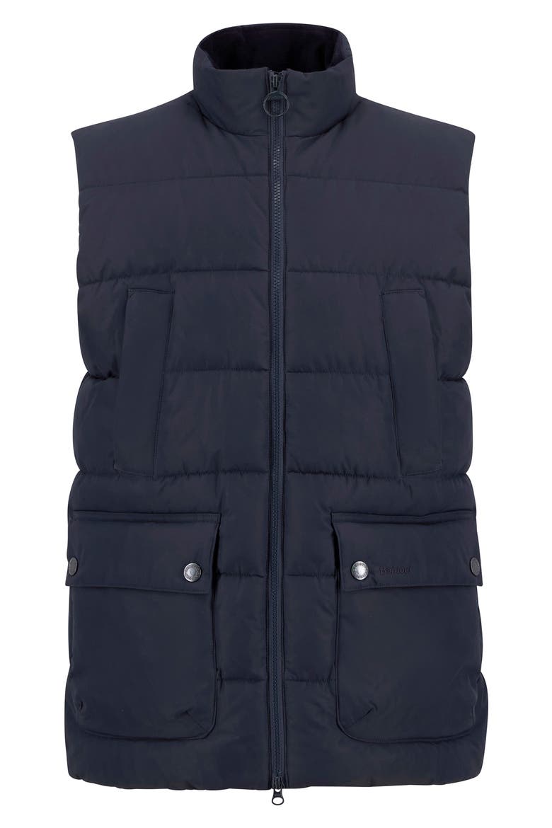 Bedale Quilted Puffer Vest, Alternate, color, DARK NAVY