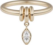 Spinelli Kilcollin Pia 18k Gold Marquise Diamond Ring