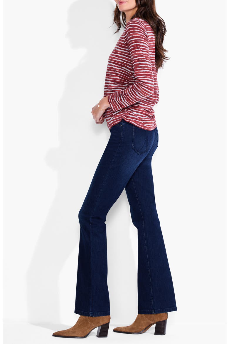 Abstract Stripe Long Sleeve Top, Alternate, color, RED MULTI