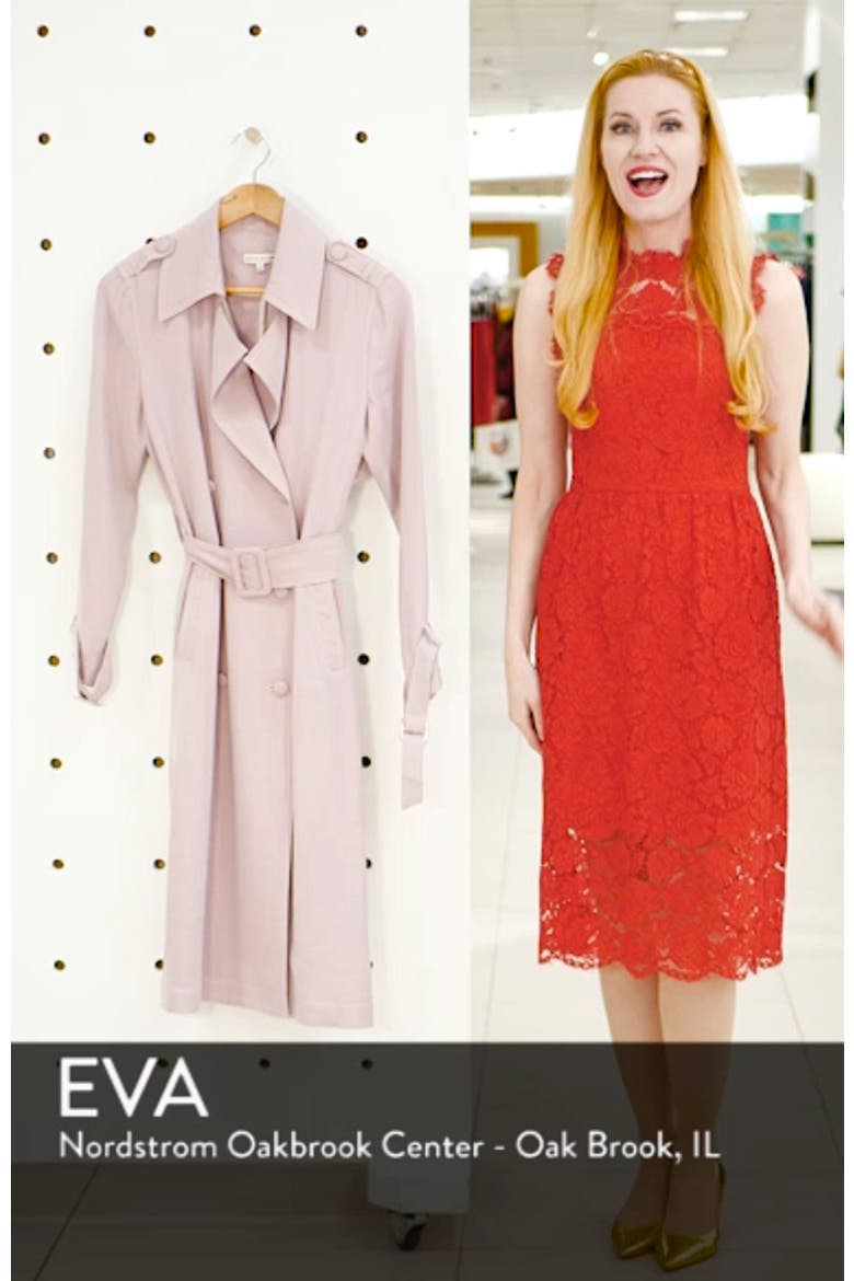Draped Trench Coat video