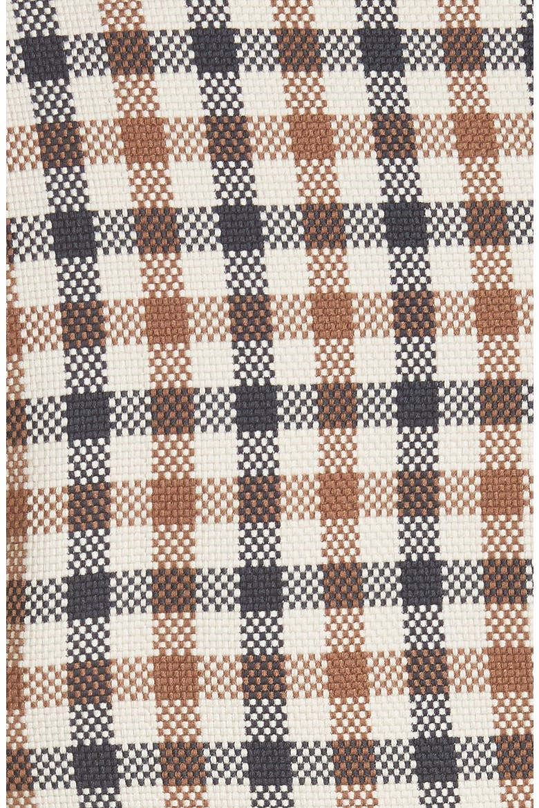 Lonny Houndstooth Dickey Jacket, Alternate, color, BROWN/ NAVY