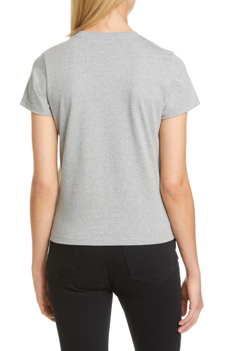 Balenciaga Logo Graphic Tee, Alternate, color, 