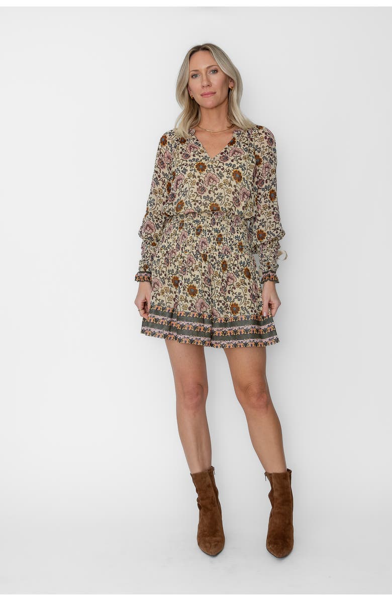 West Of Madeline Mini Skirt, Main, color, Multi