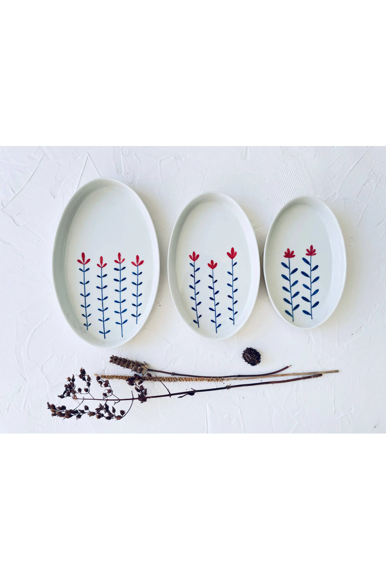 Amapola Nesting Plates, Alternate, color, Blue