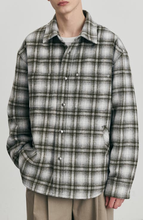 Gender Inclusive Quilted Flannel Shirt