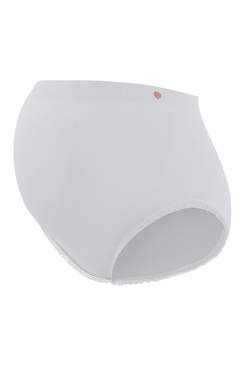 High Waist Maternity Briefs, Alternate, color, NATURAL