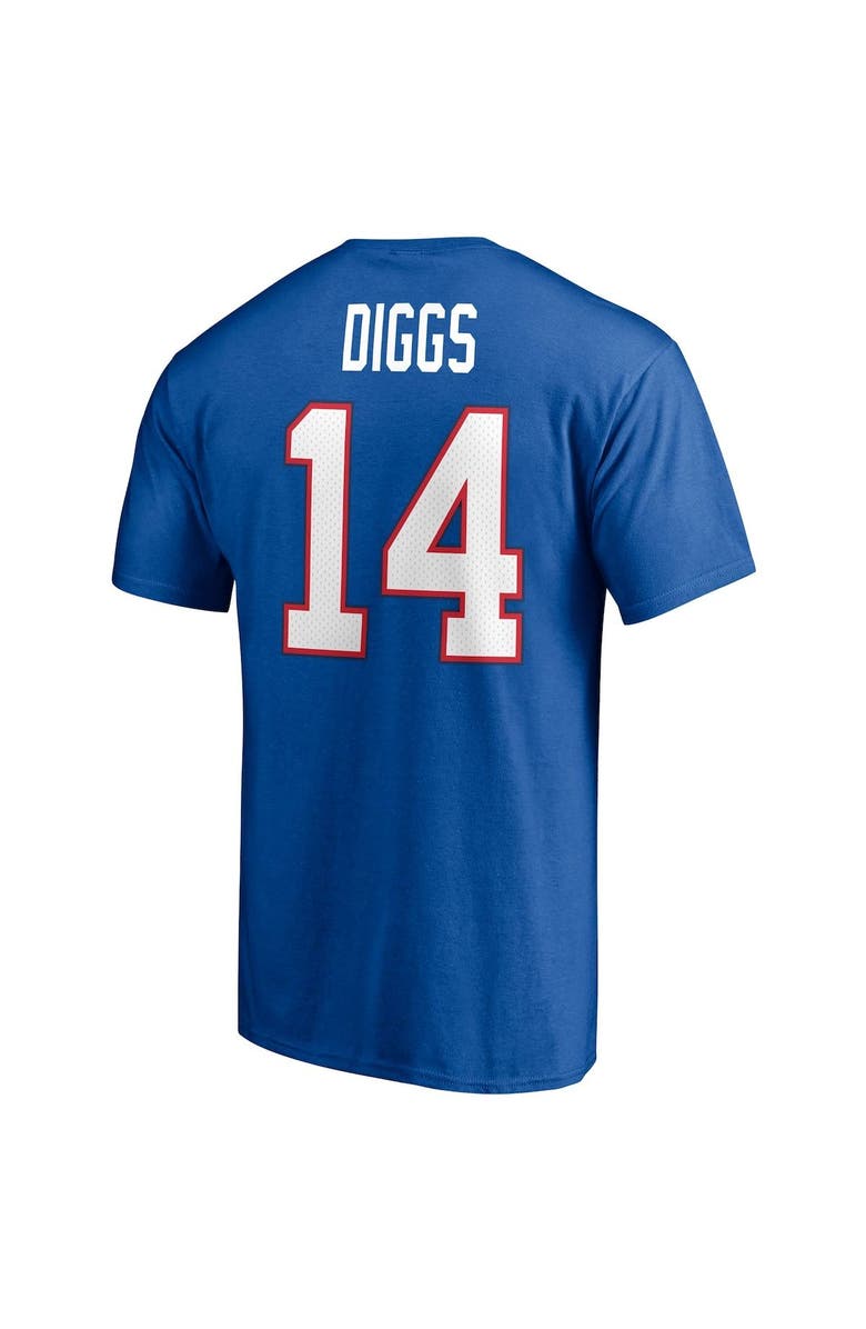 FANATICS Men's Fanatics Branded Stefon Diggs Royal Buffalo Bills Player Icon Name & Number T-Shirt, Alternate, color, 