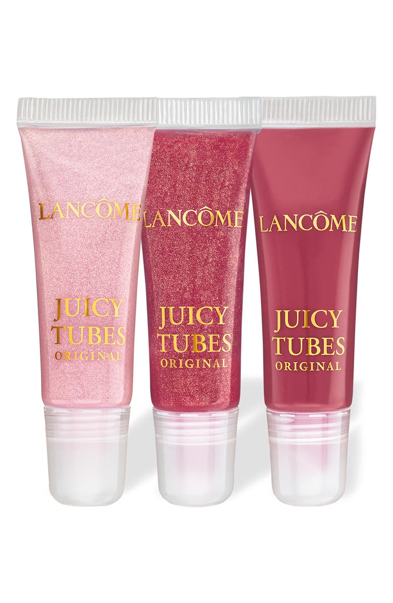 Lancôme Juicy Tube Lip Gloss Trio, Alternate, color, 