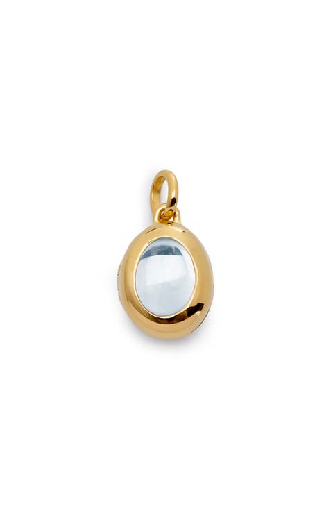 Birthstone Locket Pendant