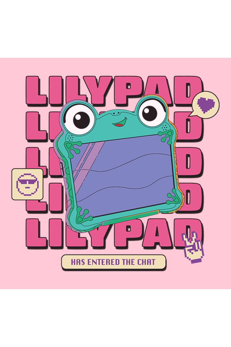 Girl's Toy Story 5 Lily Pad Chat Art  Graphic T-Shirt, Alternate, color, Light Pink