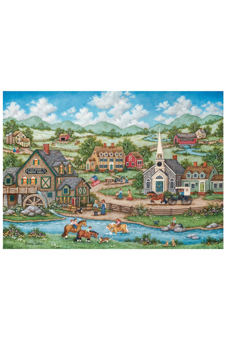Lazy Days of Summer 500 Piece Puzzle, Alternate, color, Multicolor