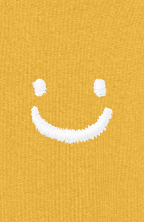 Dalix Mens Lil Smile Midweight Garment Dye Tee