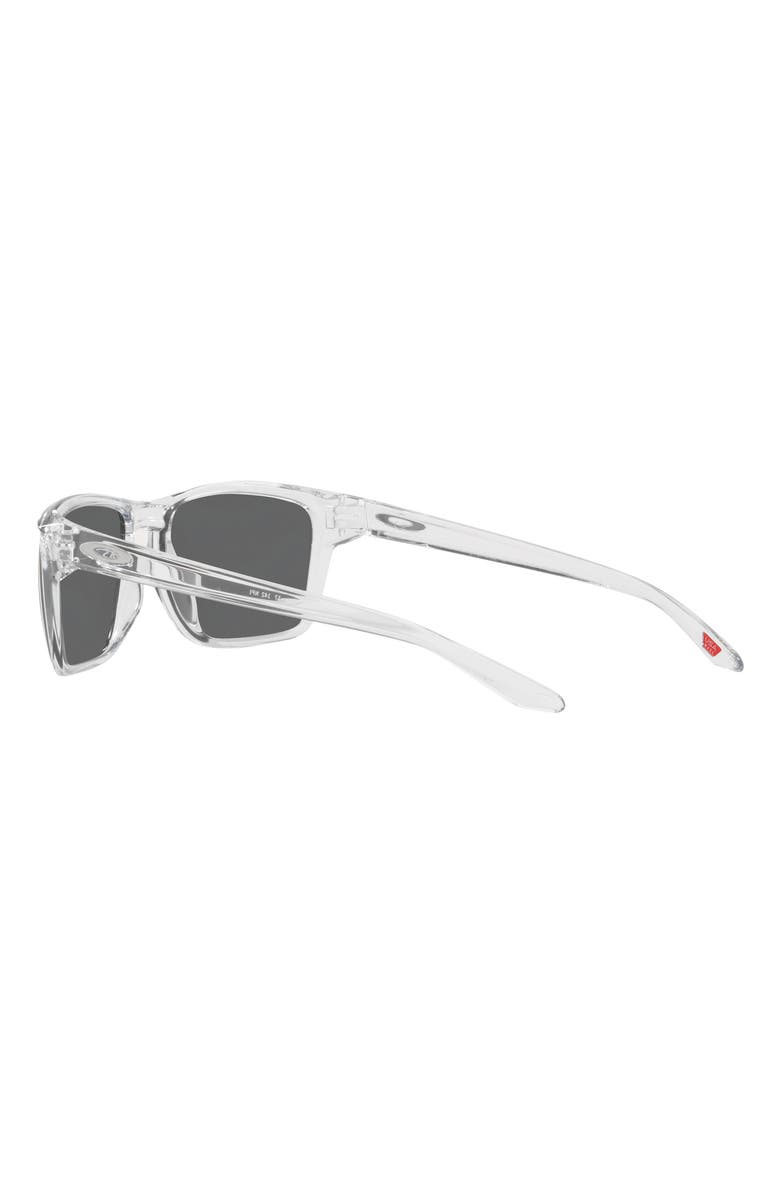 Oakley Sylas 57mm Prizm<sup>™</sup> Rectangular Sunglasses, Alternate, color, Clear