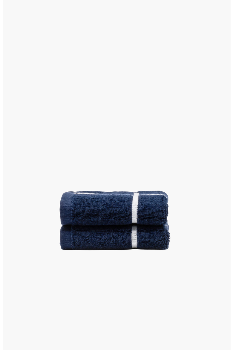 Miramar 2-Piece Washcloth Set, Main, color, Navy & White