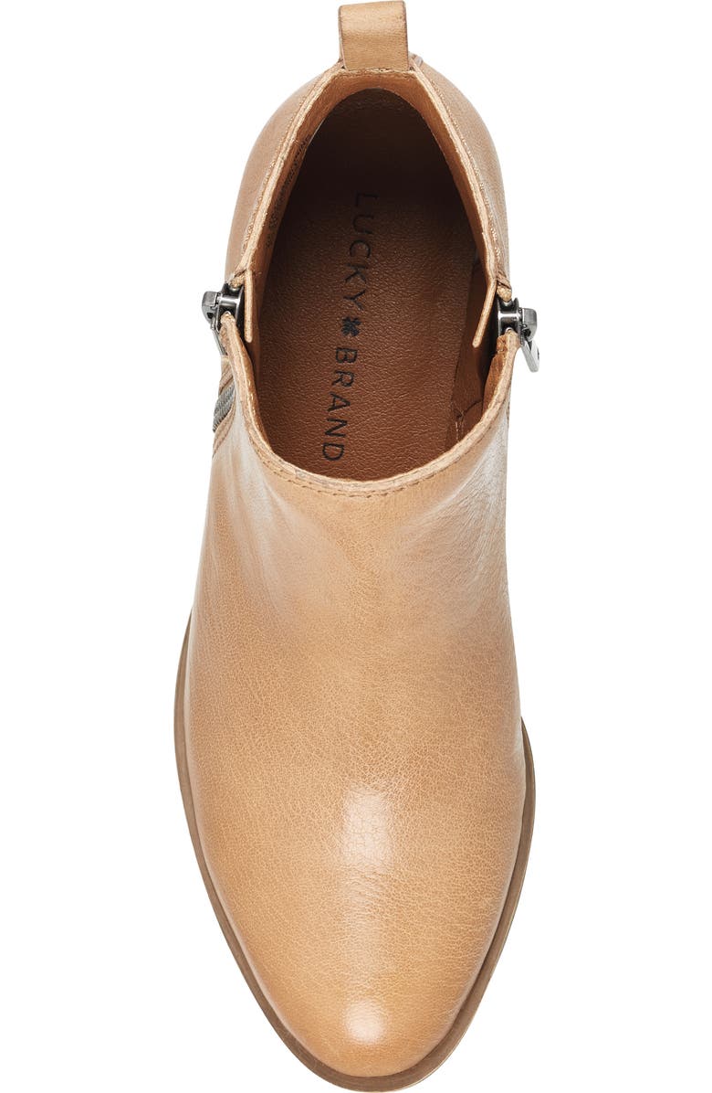 Lucky Brand Basel Bootie, Alternate, color, Wheat 05