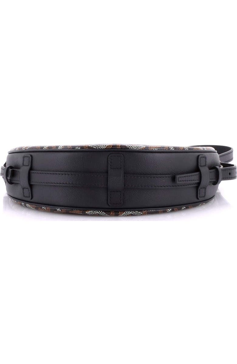 Pre-Owned Goyard Hirondelle Shoulder Bag Coated Canvas and Leather, Alternate, color, Black