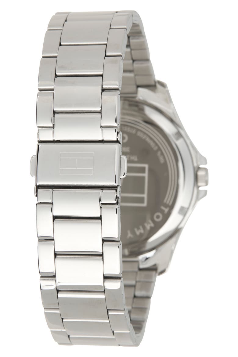 Essentials Bracelet Watch, 44.5mm, Alternate, color, BLUE/ SILVER
