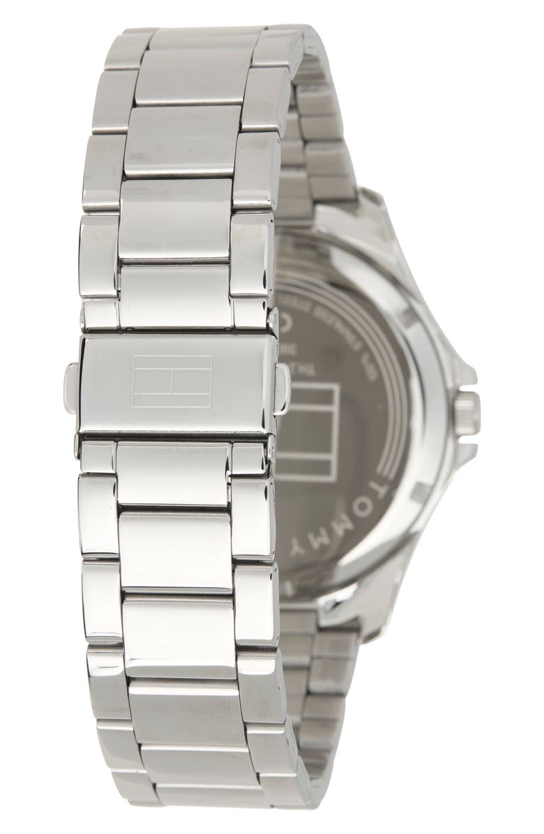 Tommy Hilfiger Essentials Bracelet Watch, 44.5mm, Alternate, color, Blue/ Silver