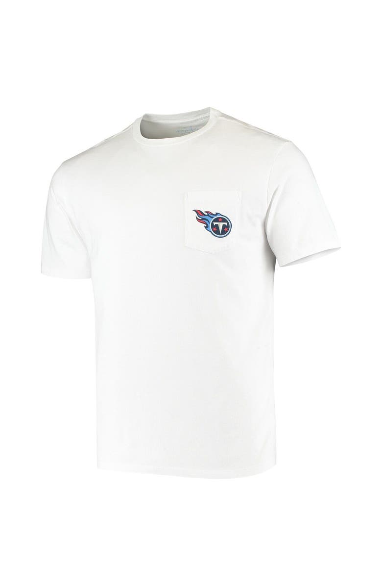 vineyard vines Men's Vineyard Vines White Tennessee Titans Team Whale Helmet T-Shirt, Alternate, color, 