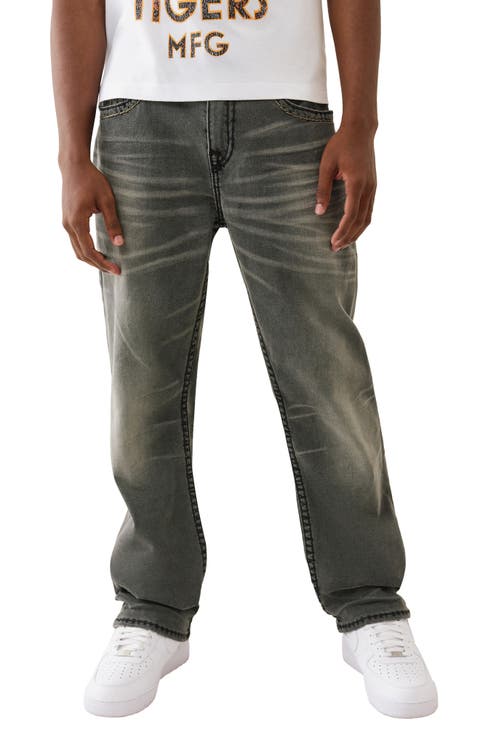 Bobby Super-T Flap Baggy Jeans (Vintage Haul Grey Wash) (Regular & Big)