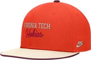 Nike Men's Nike Orange Virginia Tech Hokies Vintage Script Pro Dri-FIT Snapback Hat